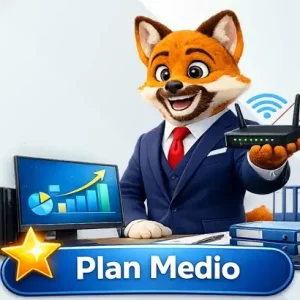 Diseño web plan medio, emprendedores y empresas.