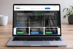 FaboServices.cl: sitio web profesional para servicios de refrigeración y climatización