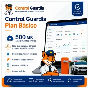 Control Guardia  - Plan Básico | TECNOAVANCE -