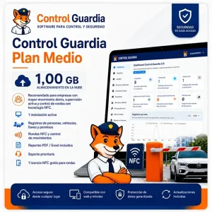 Control Guardia – Plan Medio | TECNOAVANCE