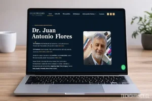 Nuevo sitio web profesional desarrollado para el Dr. Juan Antonio Flores